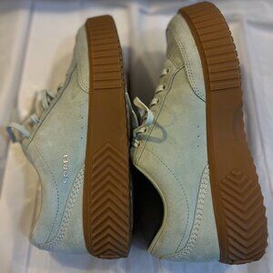 SOREL "ONA AVE" LOW Platform Women's Sneaker Size 11-Cool Green